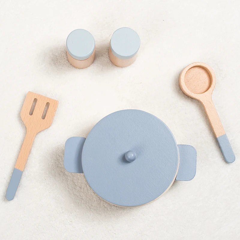 Children's Wooden Kitchen Set