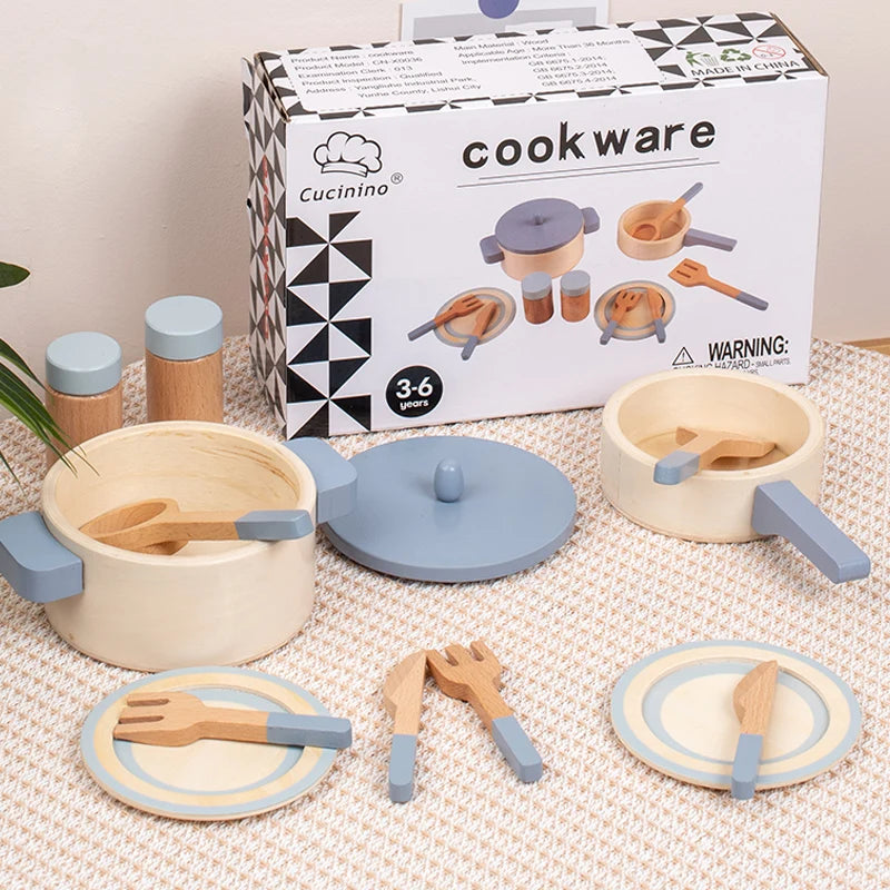 Children's Wooden Kitchen Set- Package