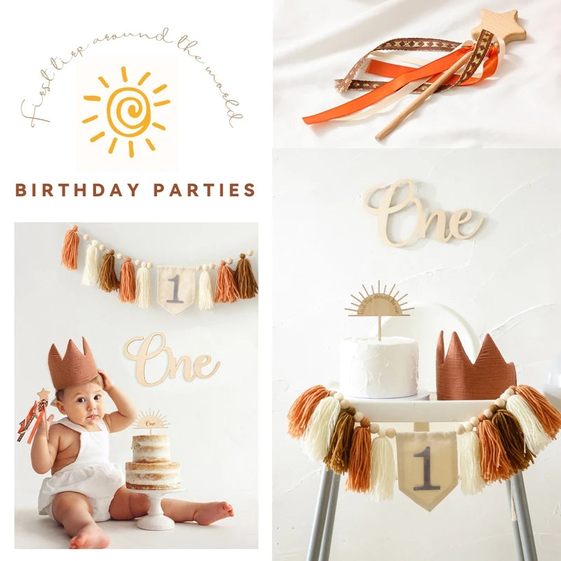 Boho First Birthday Set- Cover Page