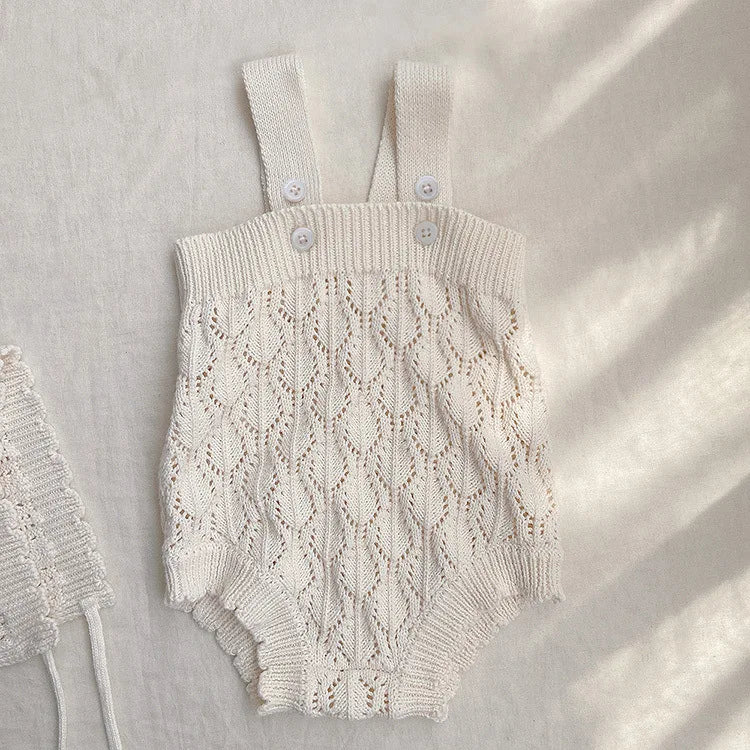 Knitting Infant Baby Girls Jumpsuit