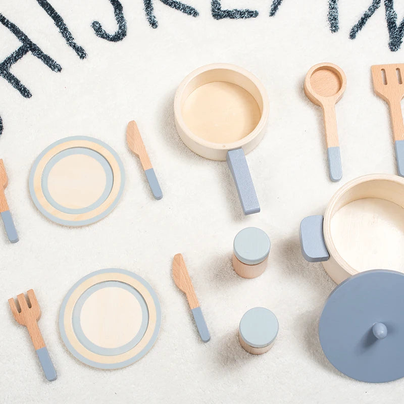 Children's Wooden Kitchen Set