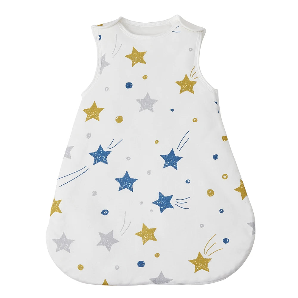 Cotton Baby Sleep Sack - 2.5 Tog- Starry Slumbers