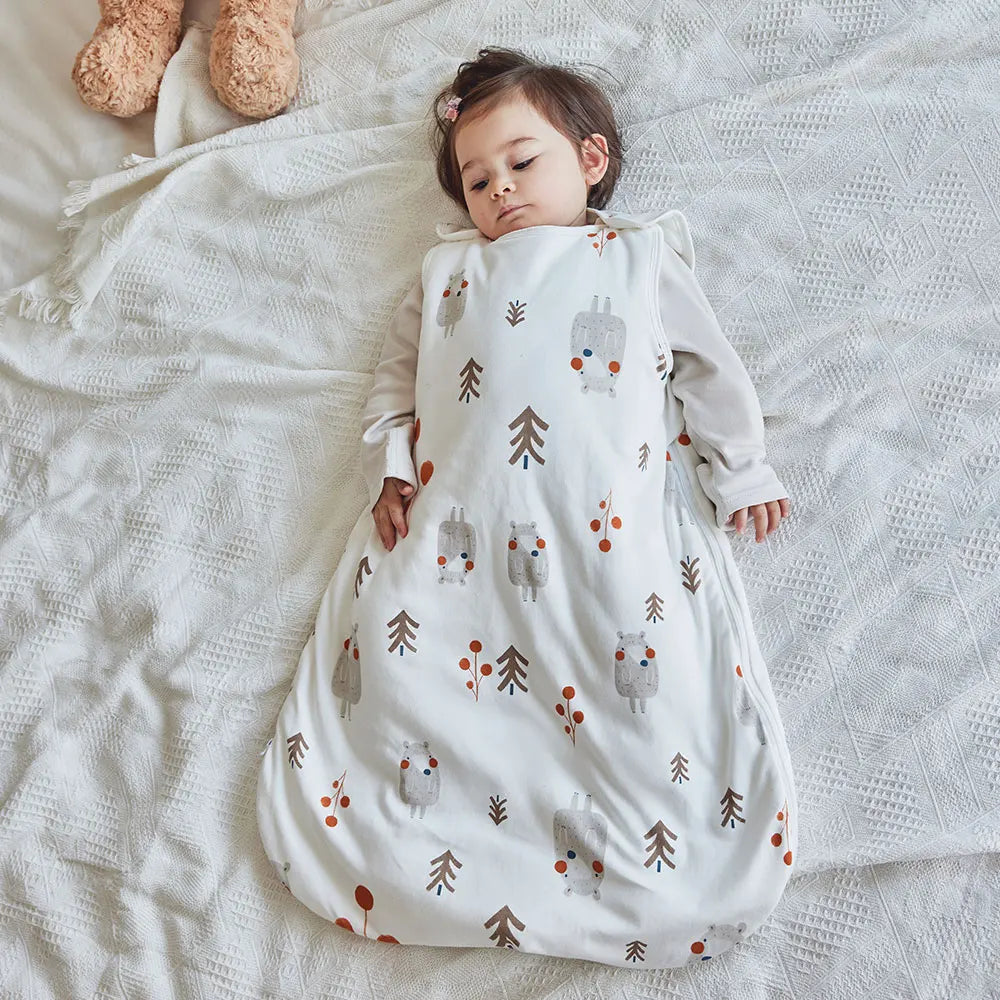 Cotton Baby Sleep Sack - 2.5 Tog- Bear Hugs