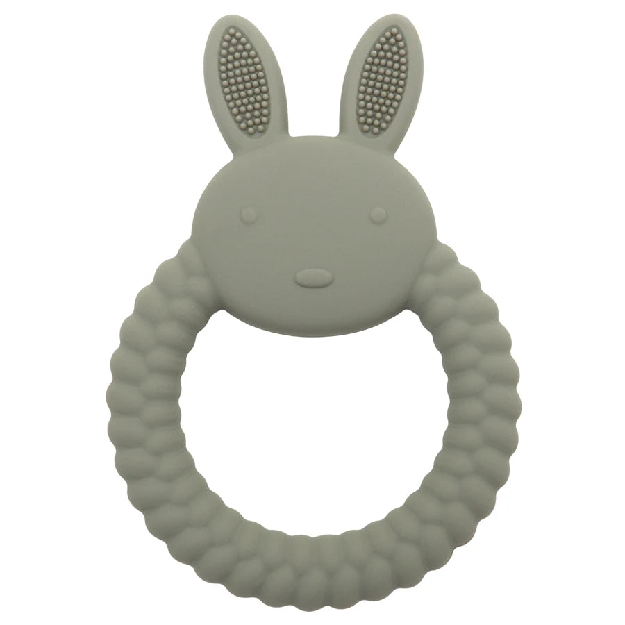 Rabbit Baby Teether BPA Free- Sage Colour