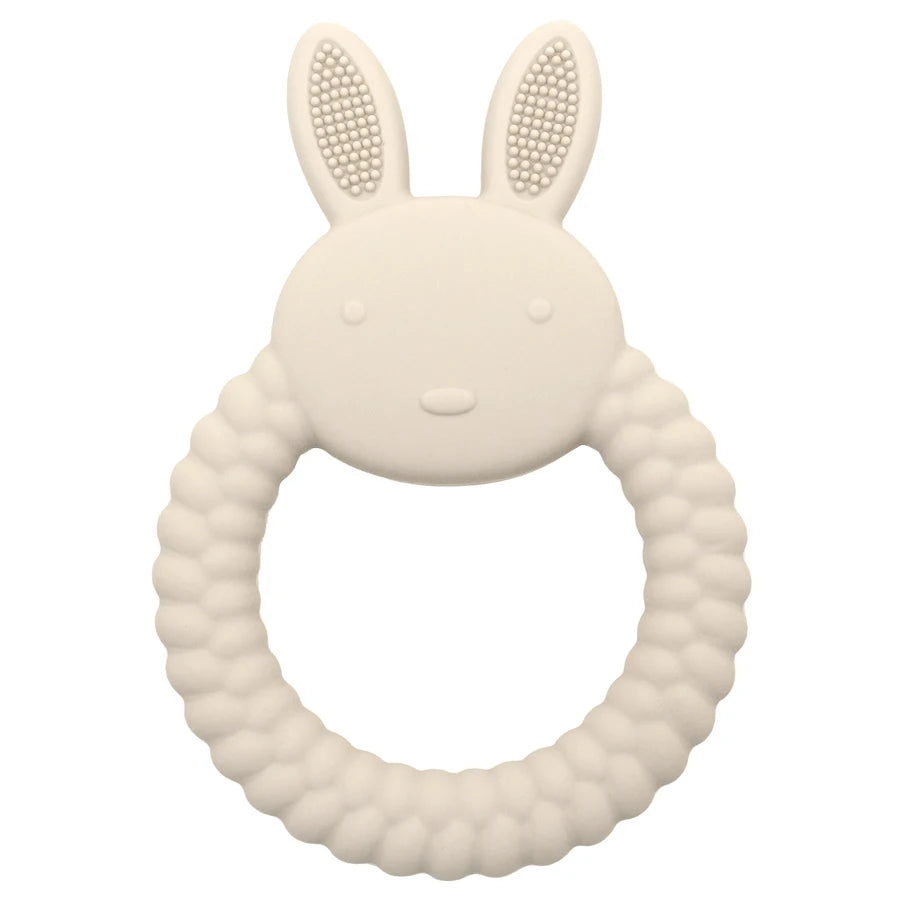 Rabbit Baby Teether BPA Free- Beach Sand Colour