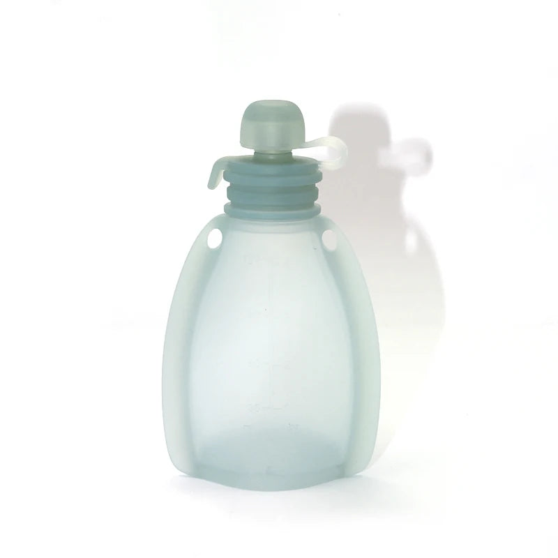 Reusable Baby Food Pouches- Blue Colour