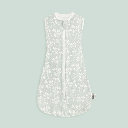 Baby Cotton Sleeveless Sleeping Bag- Grass