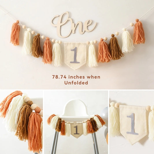 Boho First Birthday Set - Front Page