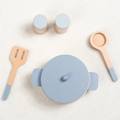 Children's Wooden Kitchen Set