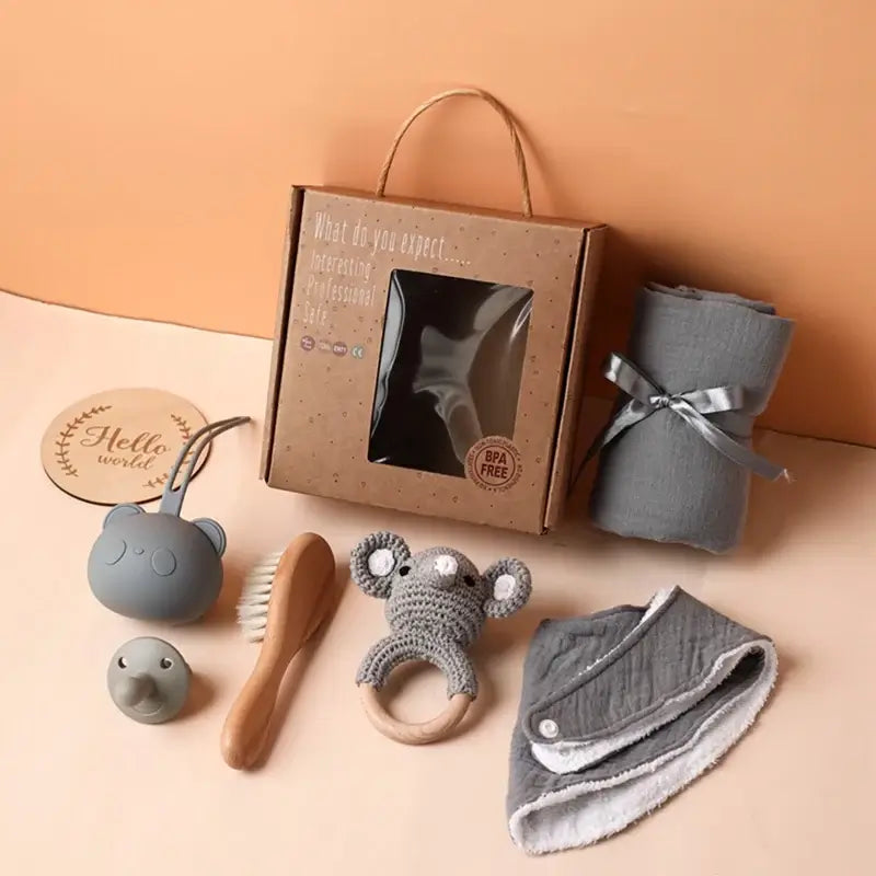 Baby Gift Box- Neutral 7 pc