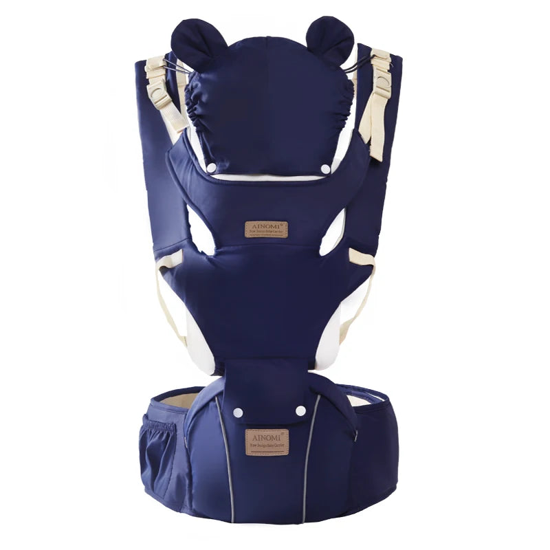 Ergonomic Multifunctional Baby Carrier- Dark Blue