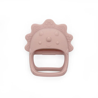 Safeteeth baby teether Rose pink 