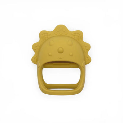 Safeteeth baby teether Mango colour 