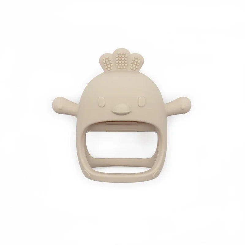 Safeteeth baby teether Beige colour 