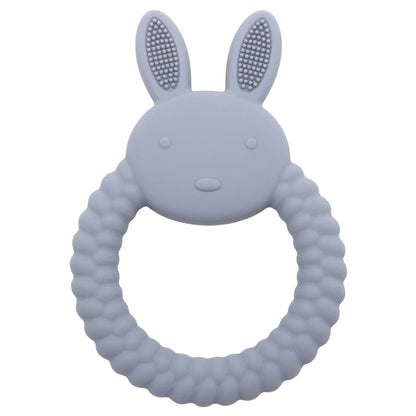 Rabbit Baby Teether BPA Free- Steelblue Colour