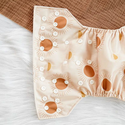 Eco-Friendly Cloth Diapers front-back detail