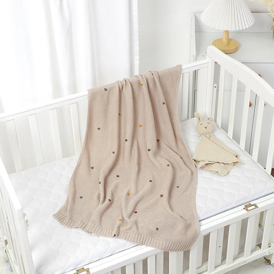 Baby Blankets Cotton Knit- Front Page