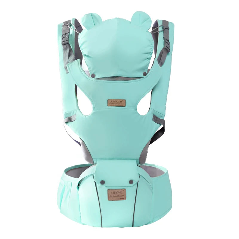 Ergonomic Multifunctional Baby Carrier- Light Green