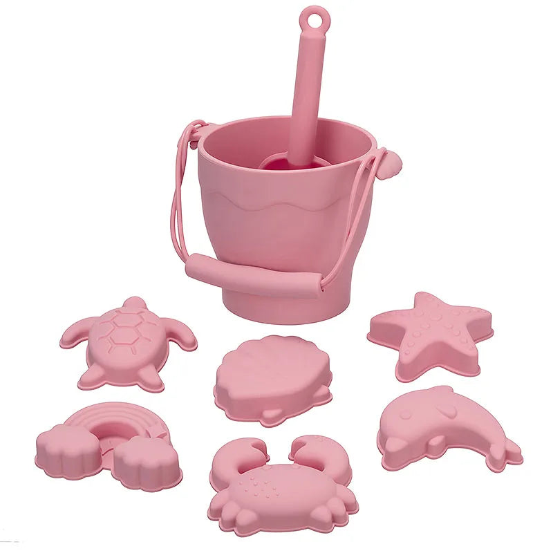 Beach Toy Set- Pink Colour