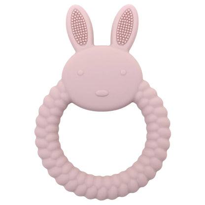 Rabbit Baby Teether BPA Free- Pink Colour