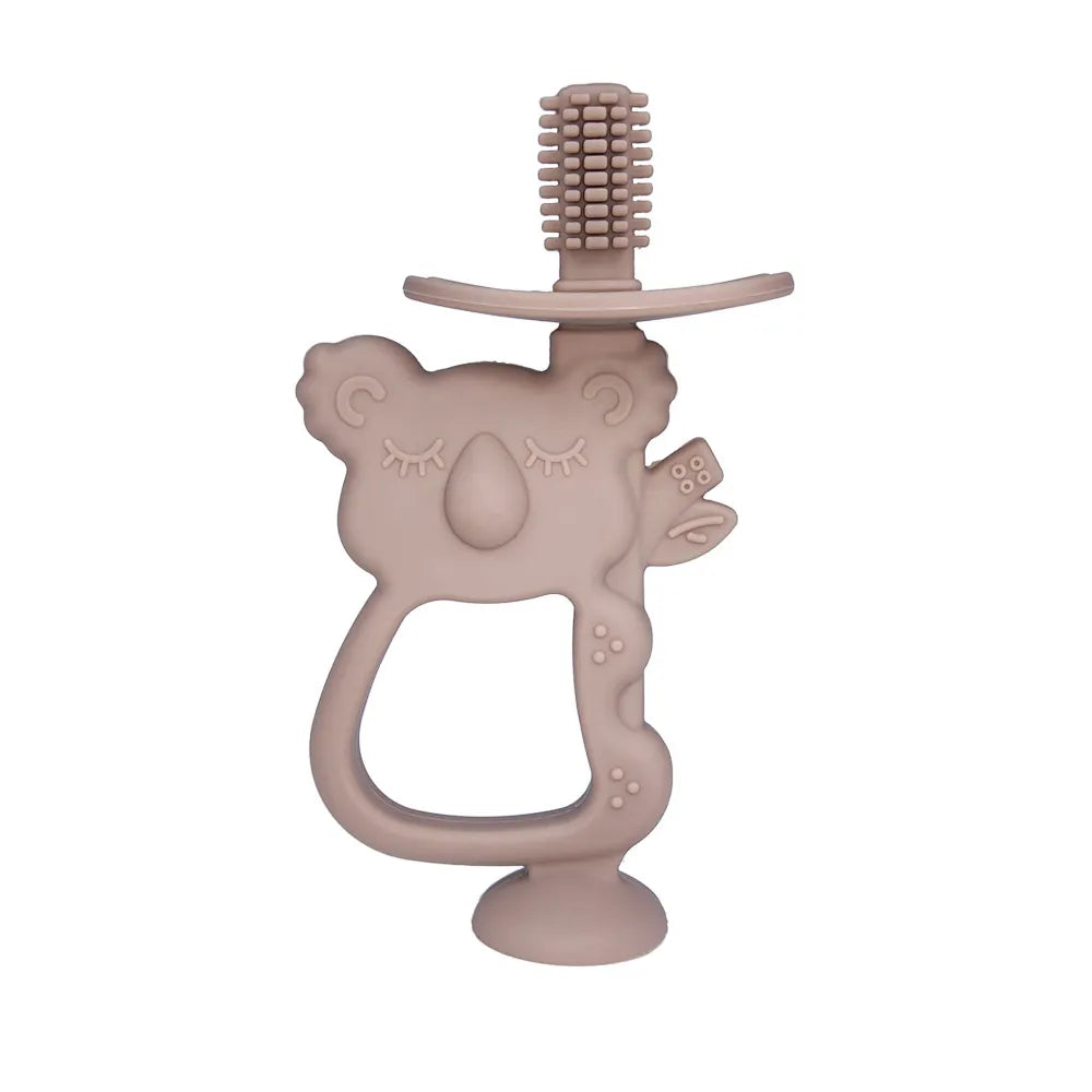 Koala BPA-Free Teething Ring Brown colour 