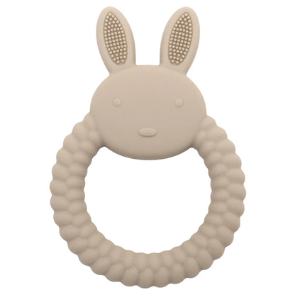 Rabbit Baby Teether BPA Free- Beach Taupe Colour