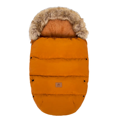 Baby Stroller Footmuff Universal Pram Cover- Mustard Print