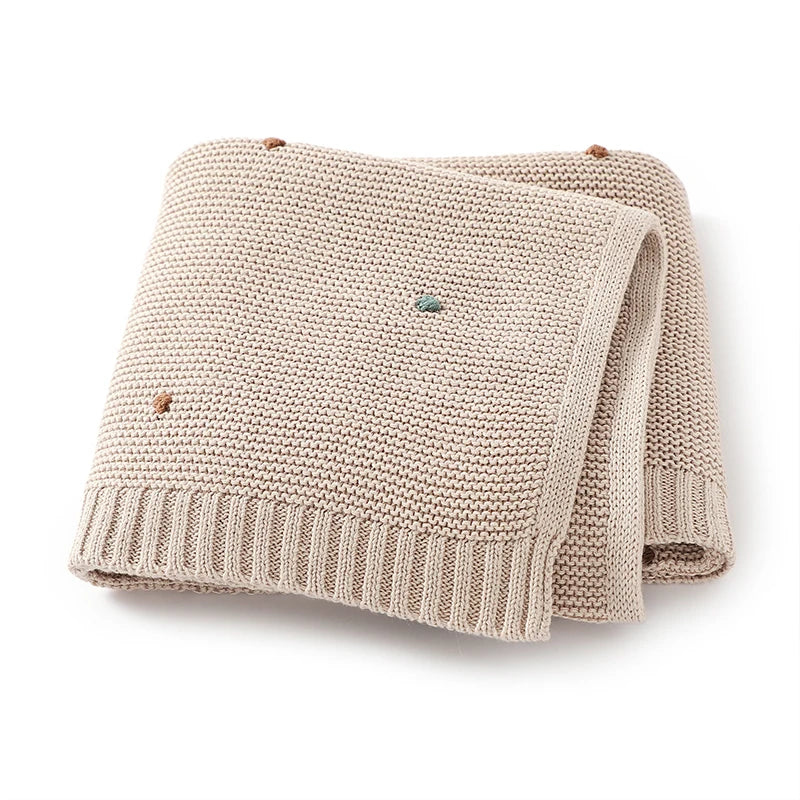 Baby Blankets Cotton Knit