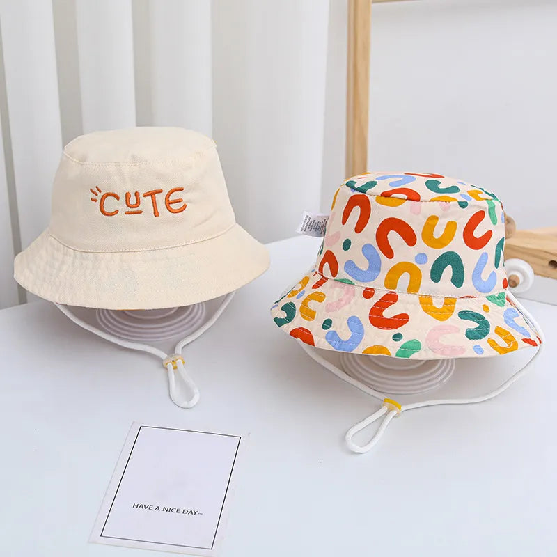 Kids Reversible Bucket Hat- Front page 