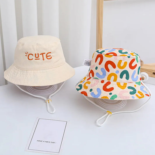 Kids Reversible Bucket Hat- Front page 