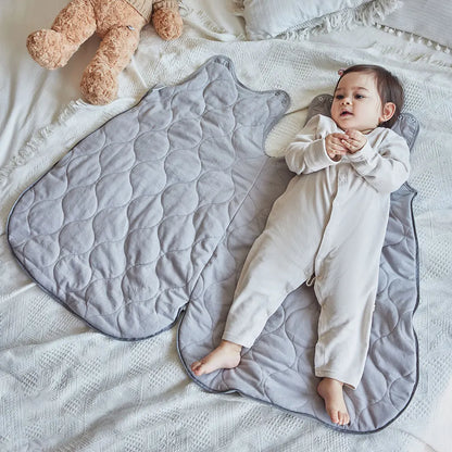Cotton Baby Sleep Sack - 2.5 Tog- Ziper detail
