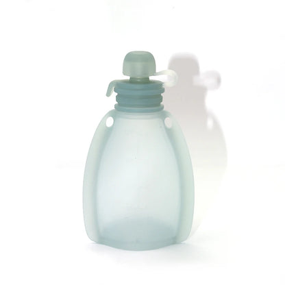 Reusable Baby Food Pouches- Blue Colour